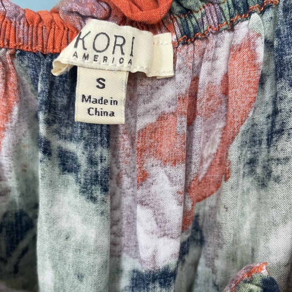 Great colors in this fun jumpsuit